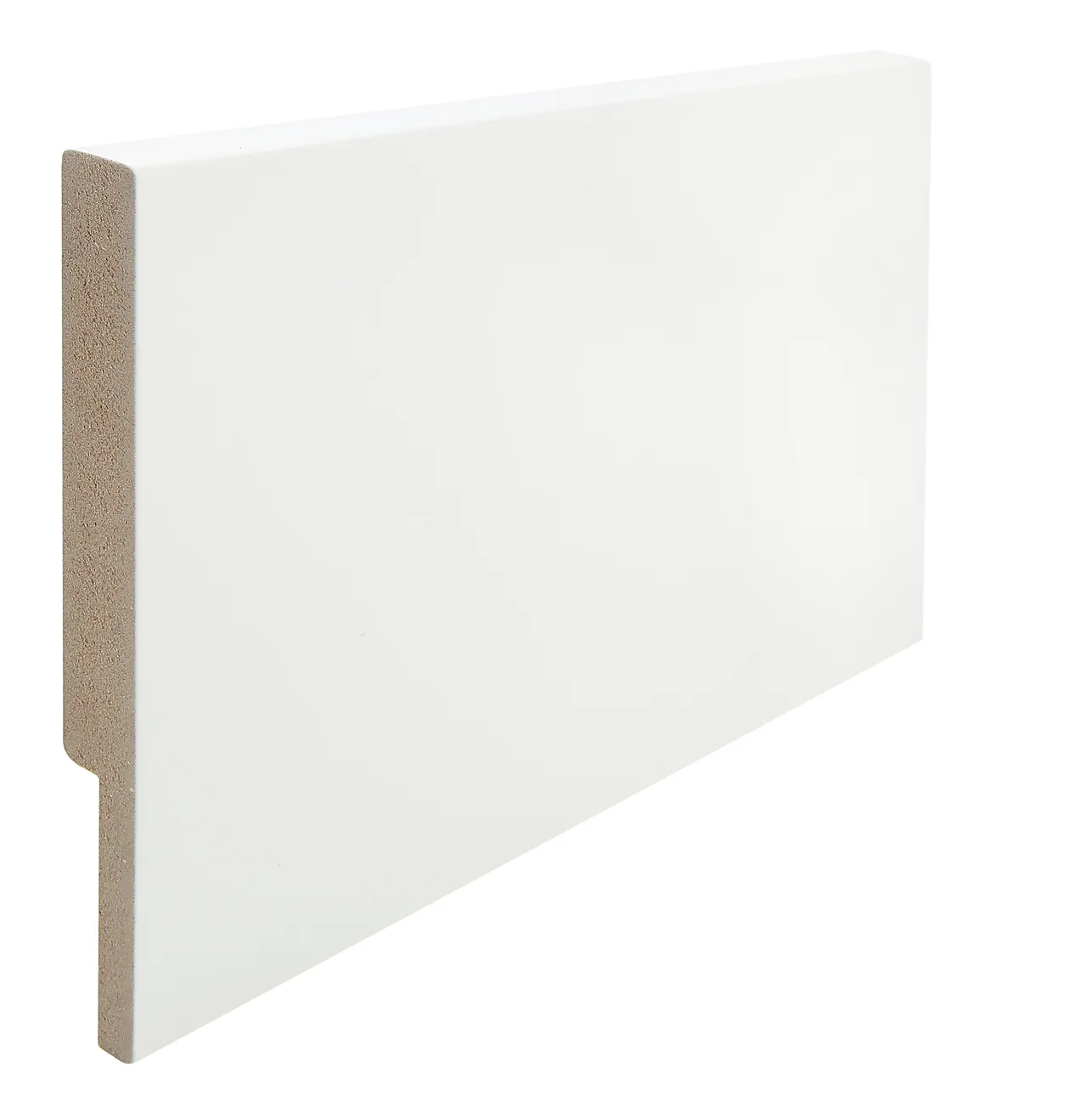 Utforing mdf hvit bomull S0502-Y 18x195x2440 mm Utforing mdf hvit bomull S0502-Y 18x195x2440 mm