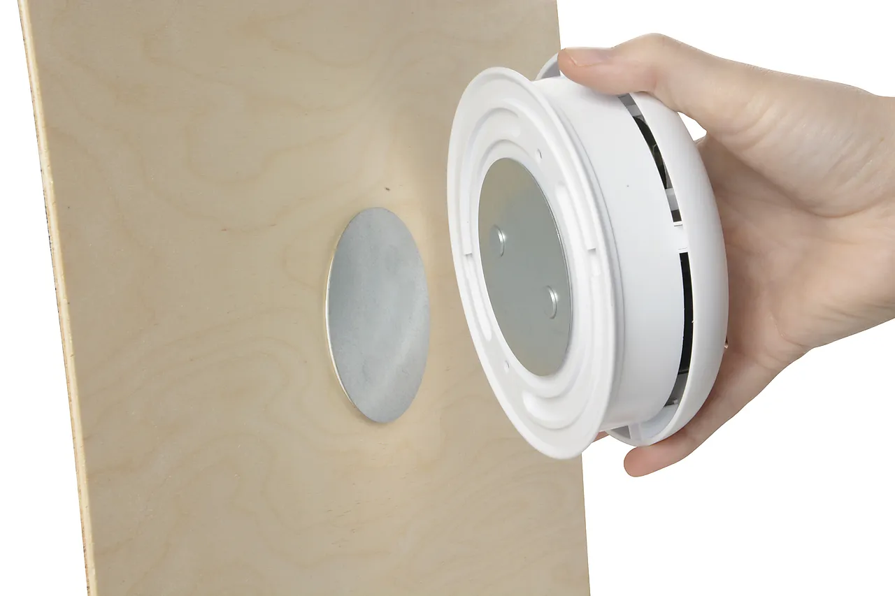 Magnetbeslag 2pk t/røykvarsler Magnetbeslag 2pk t/røykvarsler