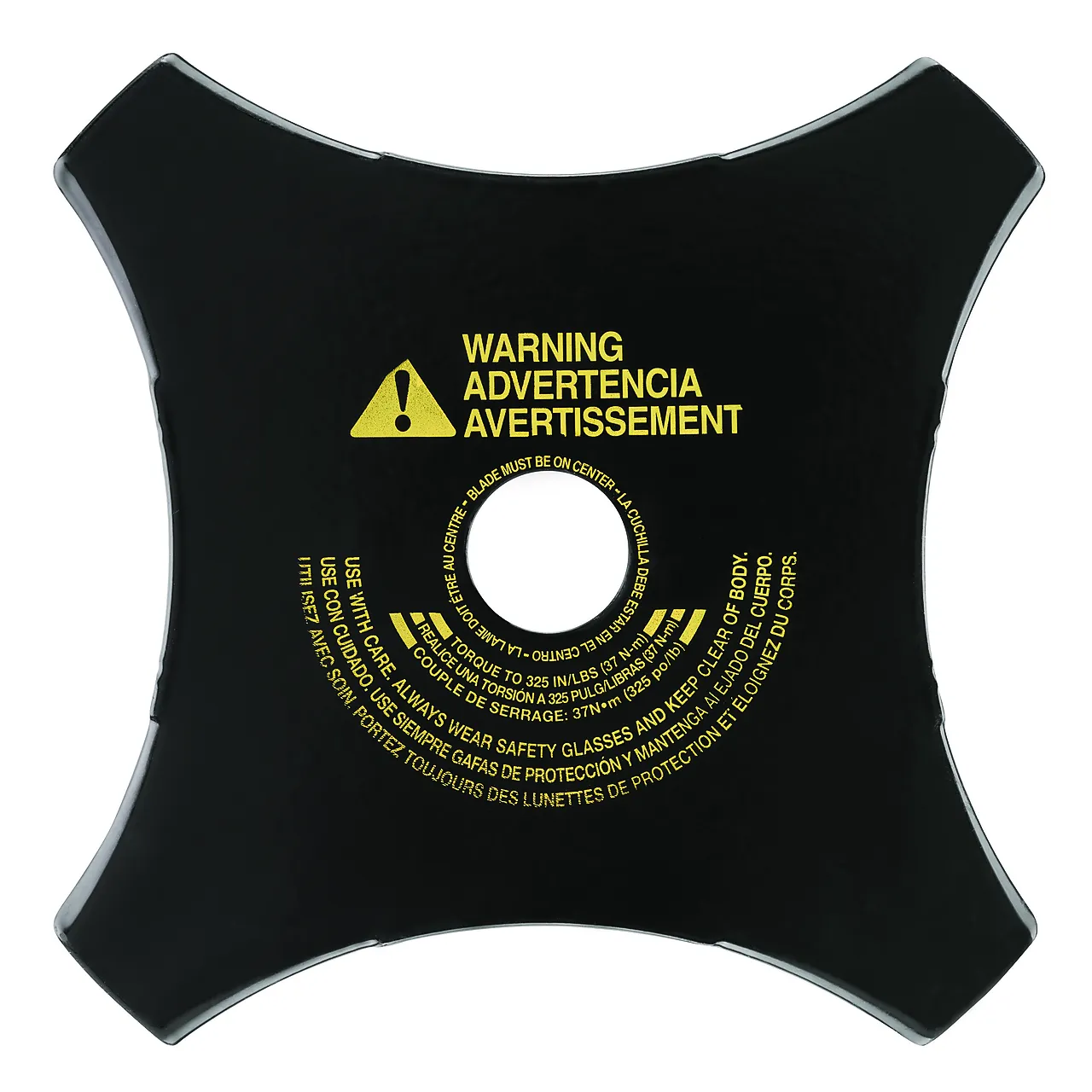 Blad til gresstrimmer 4 tenner Blad til gresstrimmer 4 tenner