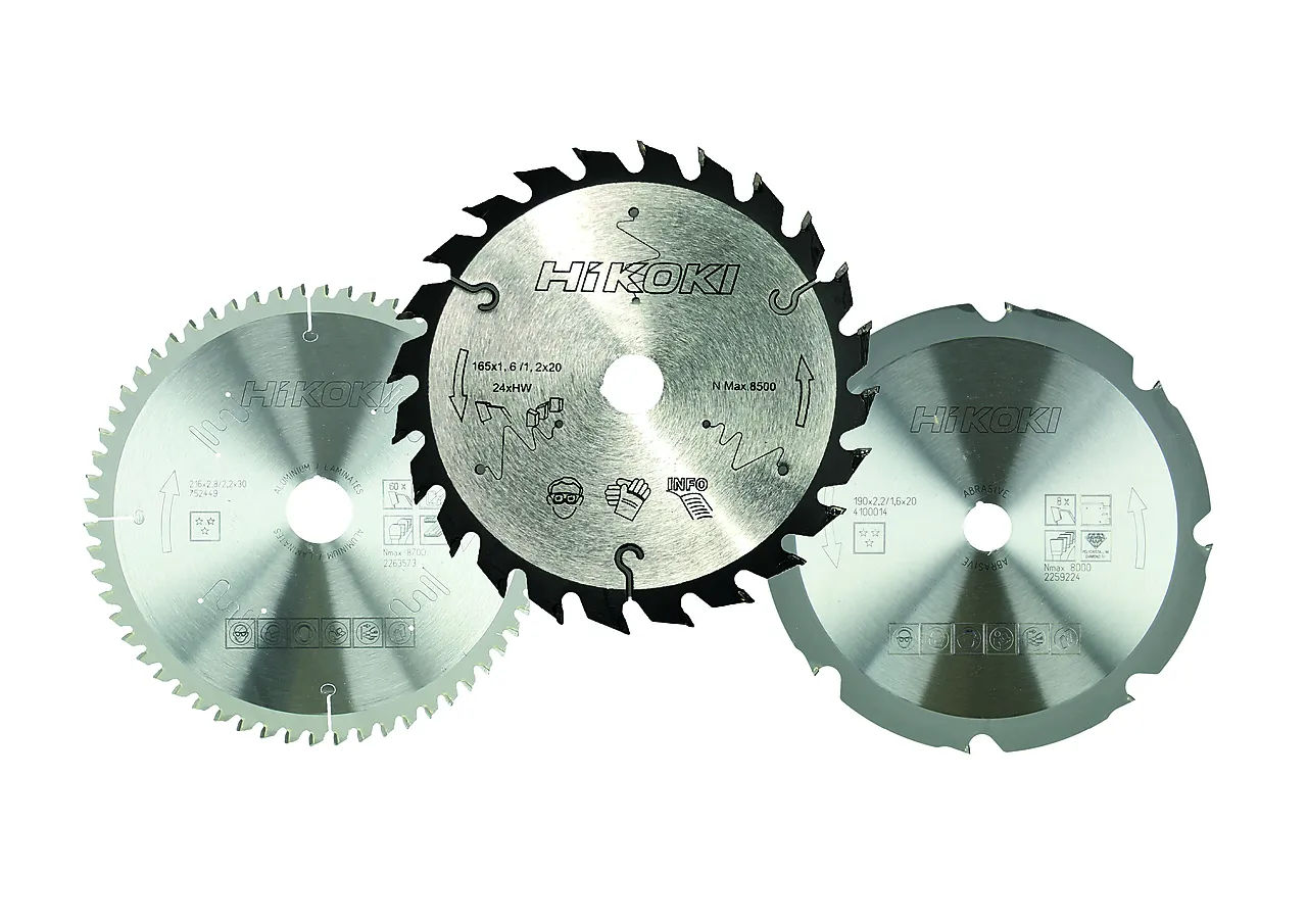 Sirkelsagblad tct 125x1,2mm 24t 20 hikoki 20mm hull