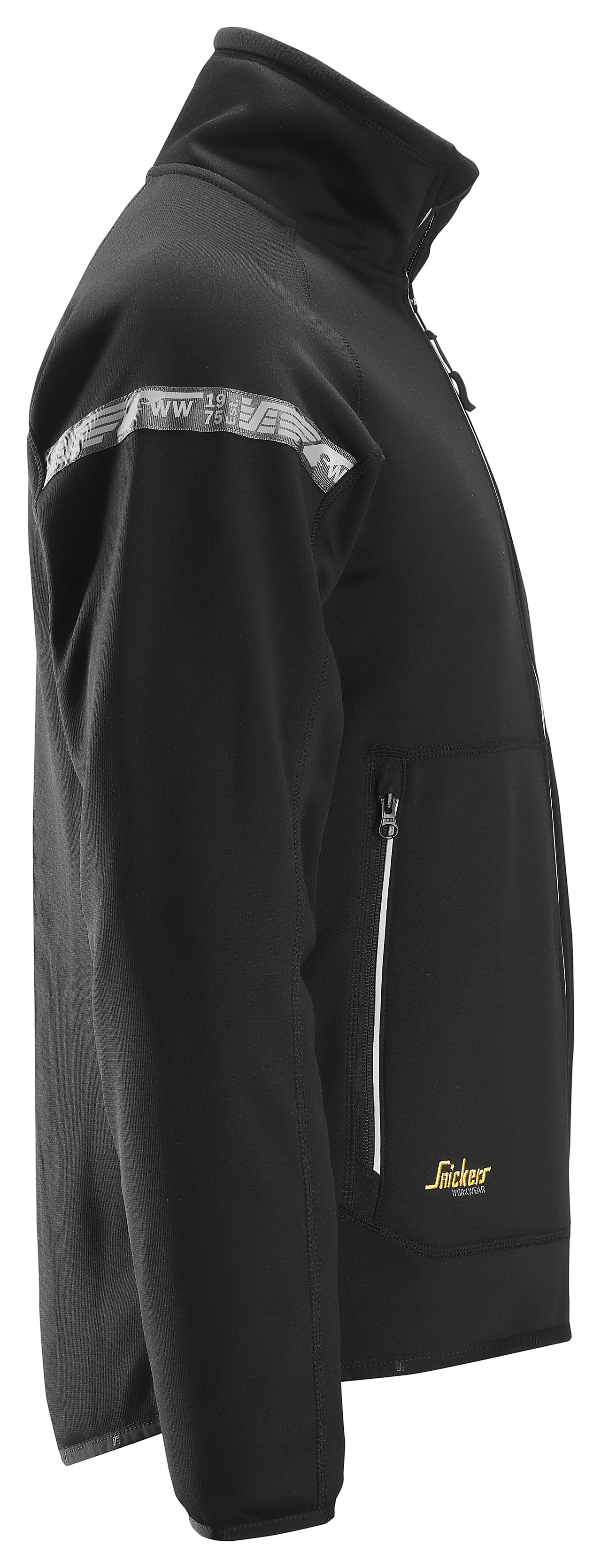 Fleecejakke sort str S null - S - 3 - Miniatyr