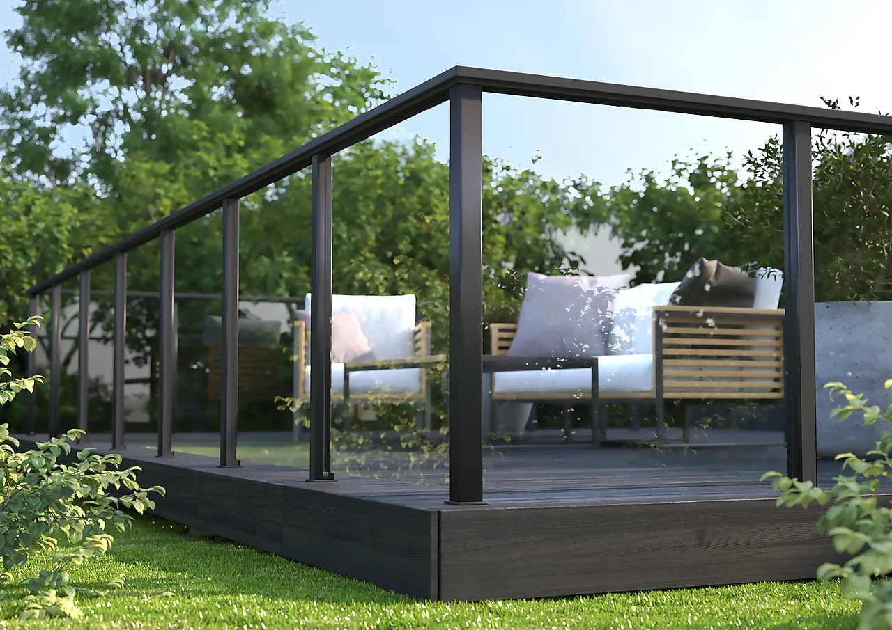 Glass til Opus glassrekkverk 8,76x680x925 mm Glass til Opus glassrekkverk 8,76x680x925 mm