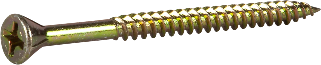 Spon/osb-skrue inv 3,9x55 gul a-500 gulkromatisert for bruk innendørs