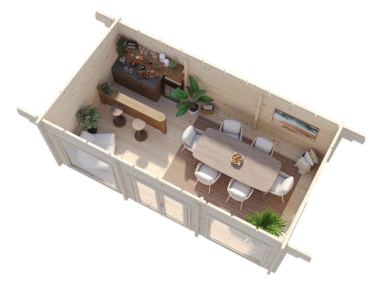 Hagestue Heidi 19,7 m² null - null - 3 - Miniatyr