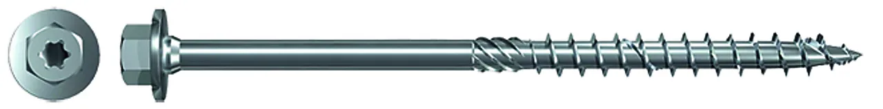 Konstruksjonsskrue 10x80 6kt a50 c5-m  fpf-ht 6-kanthode