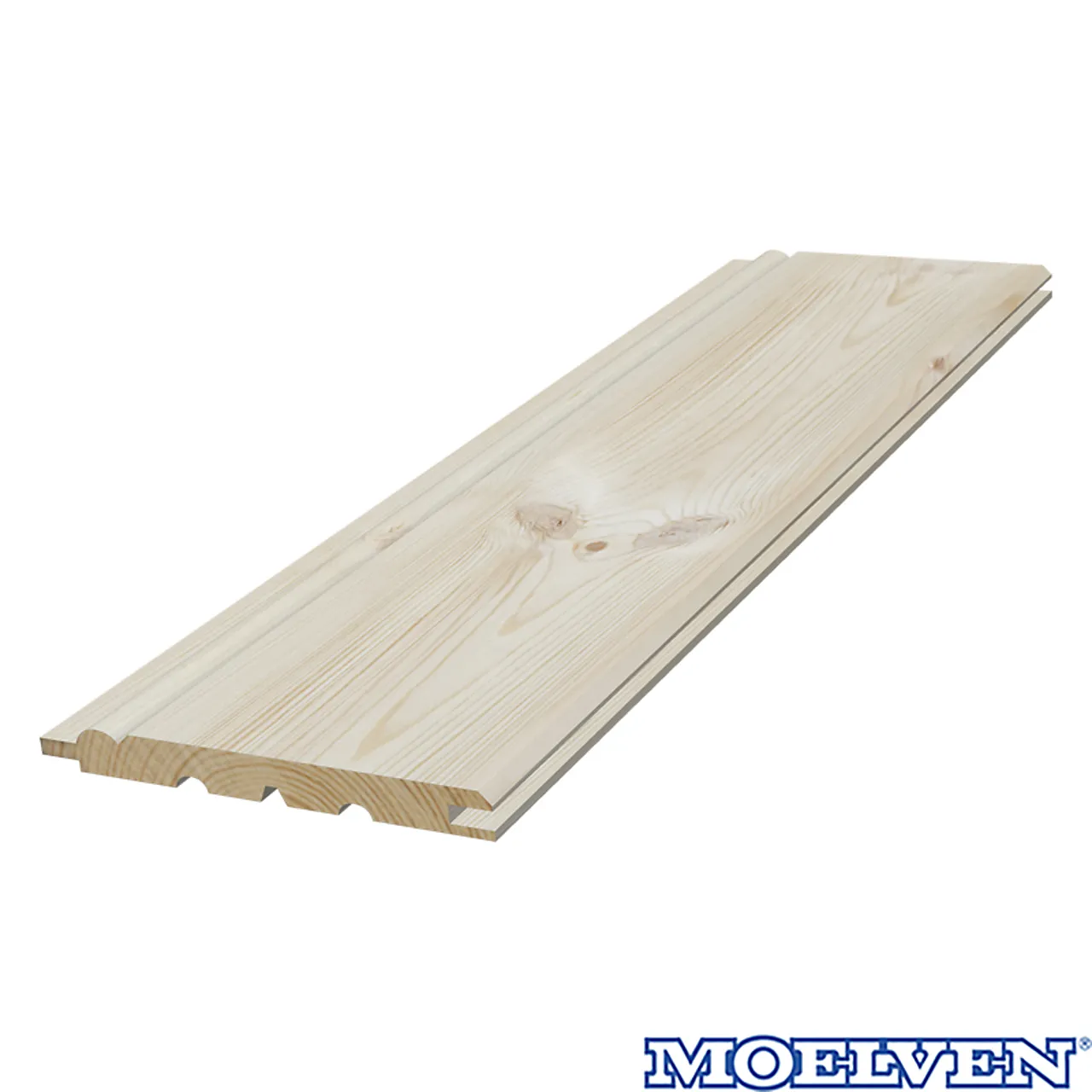 Furu 14X120 Perlestaffpanel Natur null - null - 3 - Miniatyr