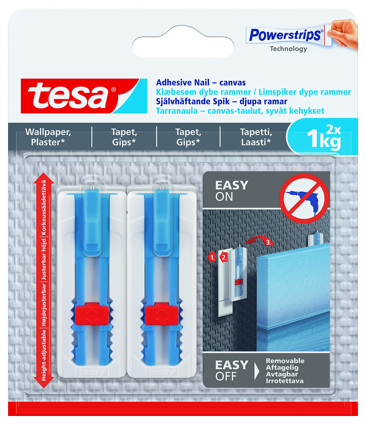 Limspiker dype rammer 2x1 kg