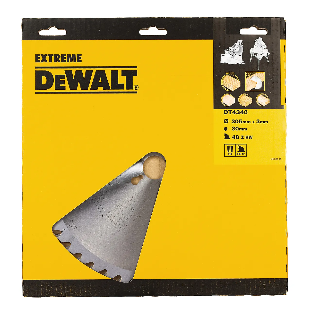 Sagblad Extreme DT4340 250x30 mm 48 tenner null - null - 2 - Miniatyr