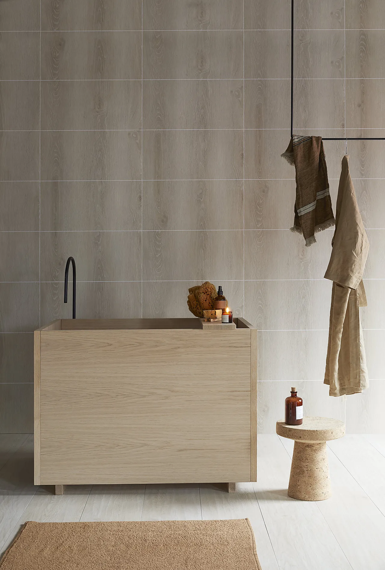 Baderomsplate royal eik 60x30 10,2mm pla1,488m2 null - null - 2 - Miniatyr