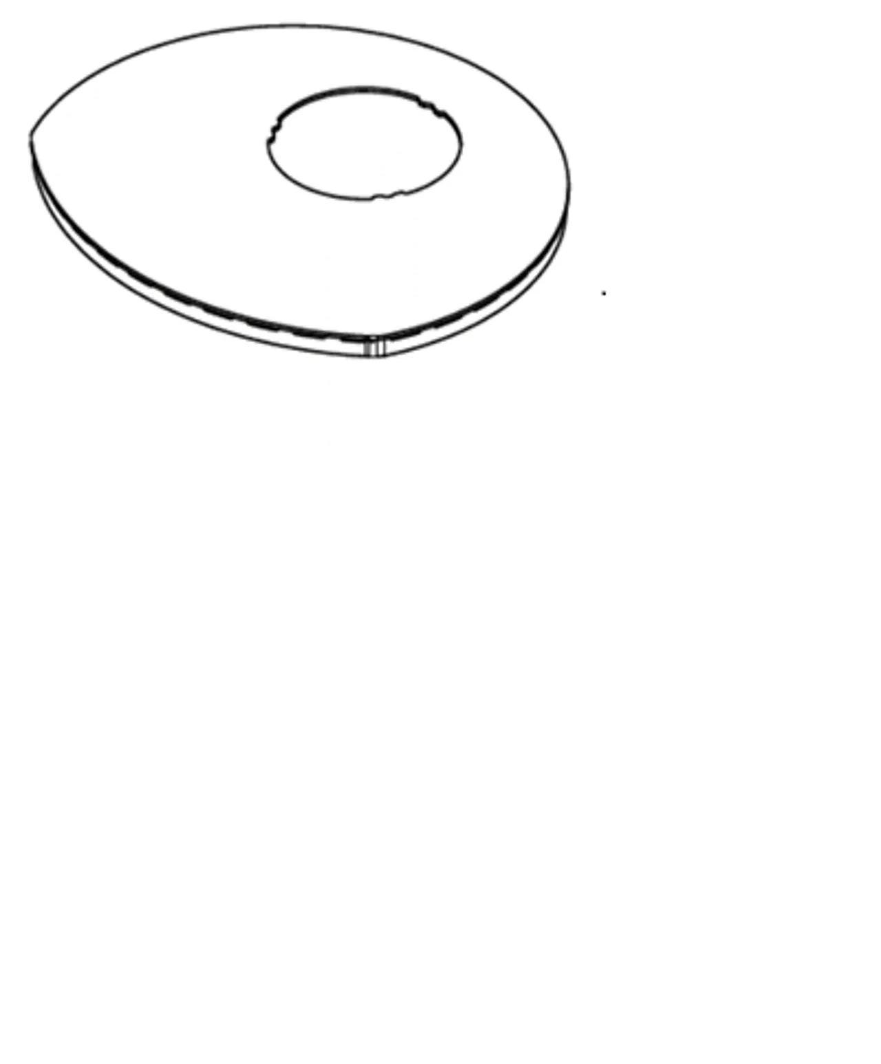 Topp til peisovn stål