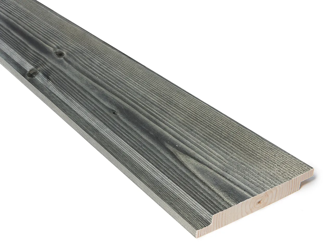 Kledning Nord dobbelfals tett behandlet gran 19x148 mm null - null - 3 - Miniatyr