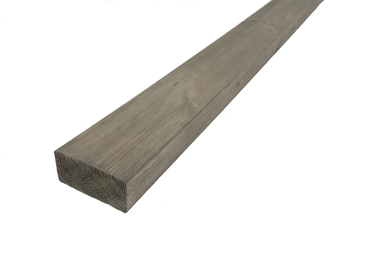 Lekt justert 48x98 mm grå Lekt justert 48x98 mm grå