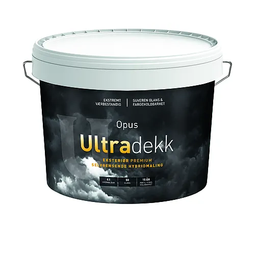 Ultradekk base hvit 9 liter