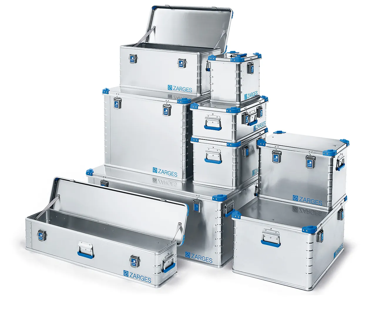 Eurobox aluminium 80x60x40 cm