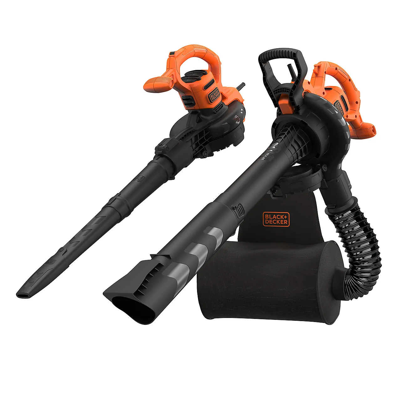 Black+Decker løvblåser 2900W 3-i-1 med ryggsekk null - null - 3 - Miniatyr