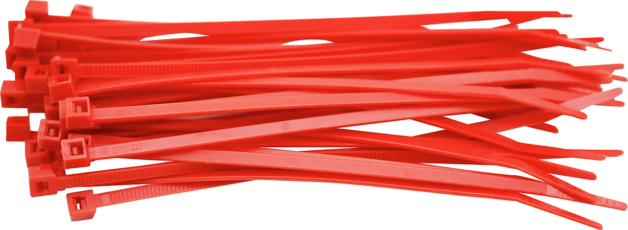Strips  280x4,5mm rød 100st/pos null - null - 2 - Miniatyr