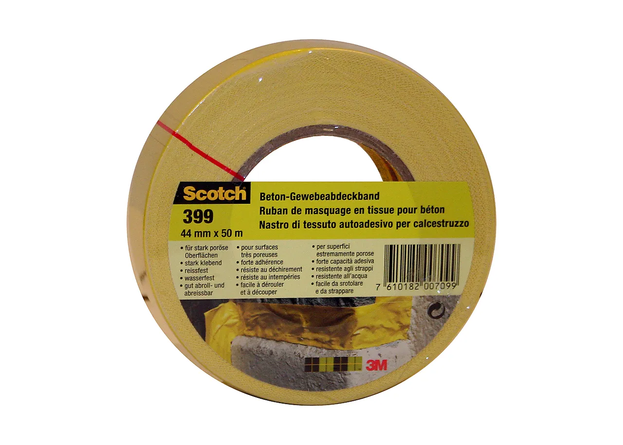 Lerretstape 44 mm x 50 m gul Lerretstape 44 mm x 50 m gul