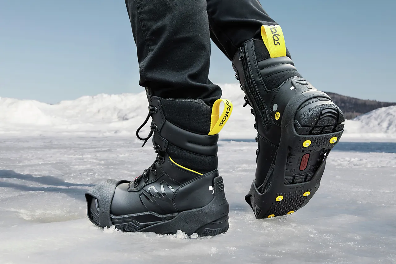 Brodder med 6 pigger svart M null - M - 3 - Miniatyr