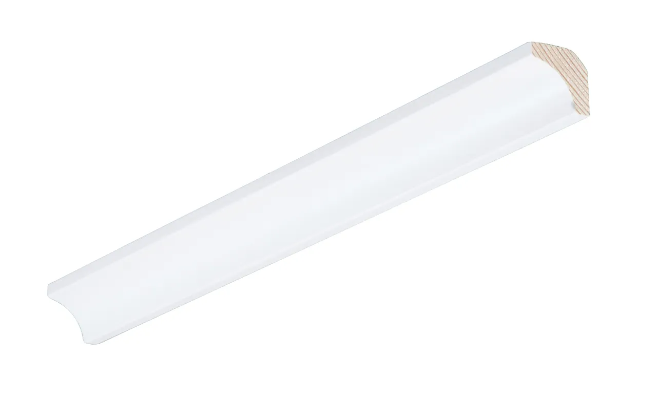 Taklist furu hulkil hvit bomull S0502-Y 15x30x2400 mm Taklist furu hulkil hvit bomull S0502-Y 15x30x2400 mm