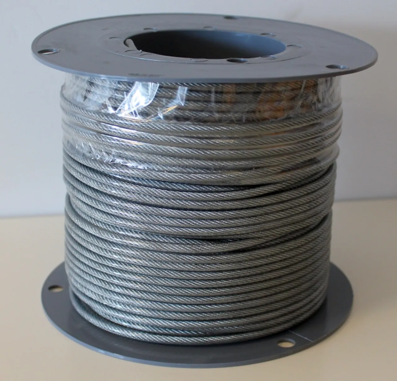 Wire pvc belagt 3-4mm, 100m spole