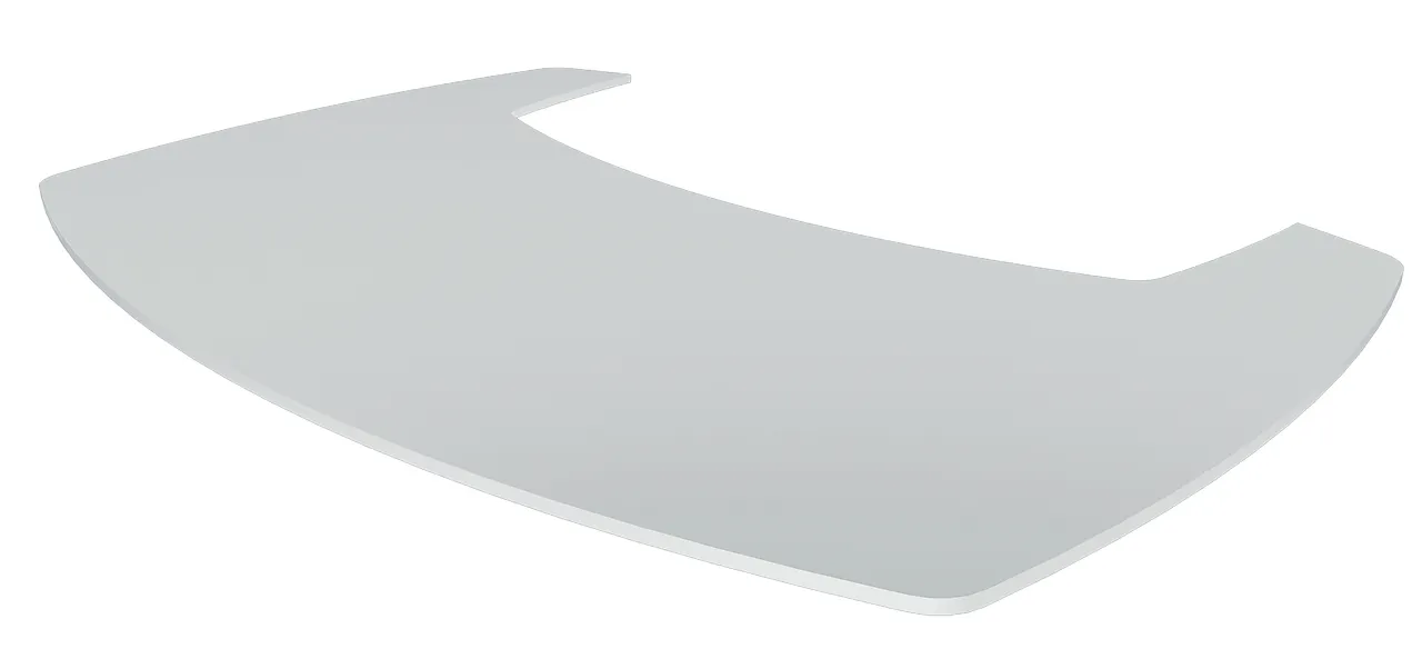 Gulvplate duo 1 klart glass