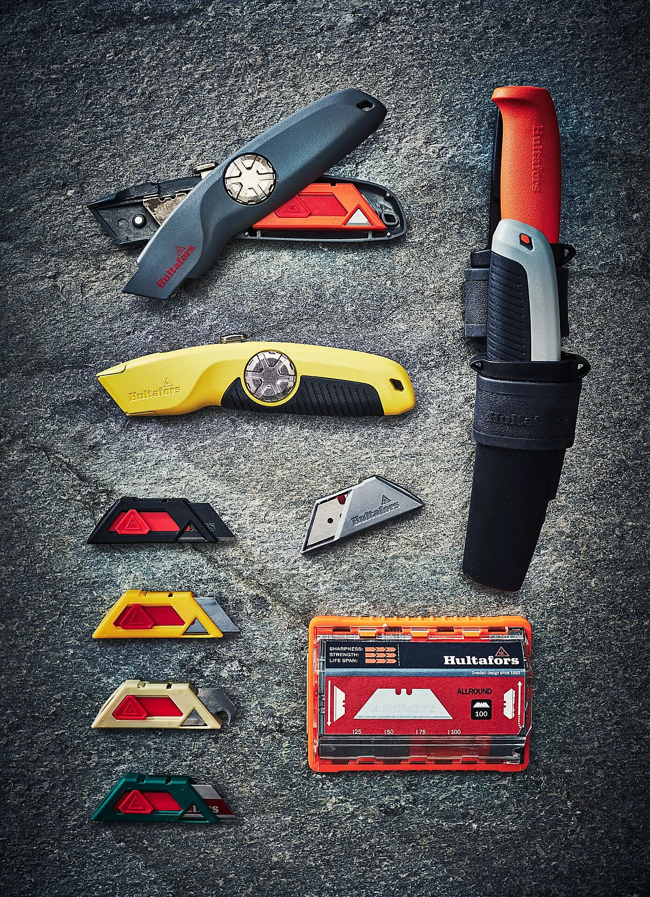 Universalkniv urz zink hultafors null - null - 3 - Miniatyr