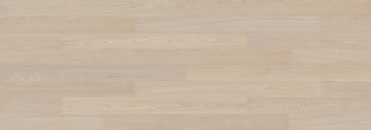 Tregulv herdet hvit matt lakk eik vistorp select xl 1-stav