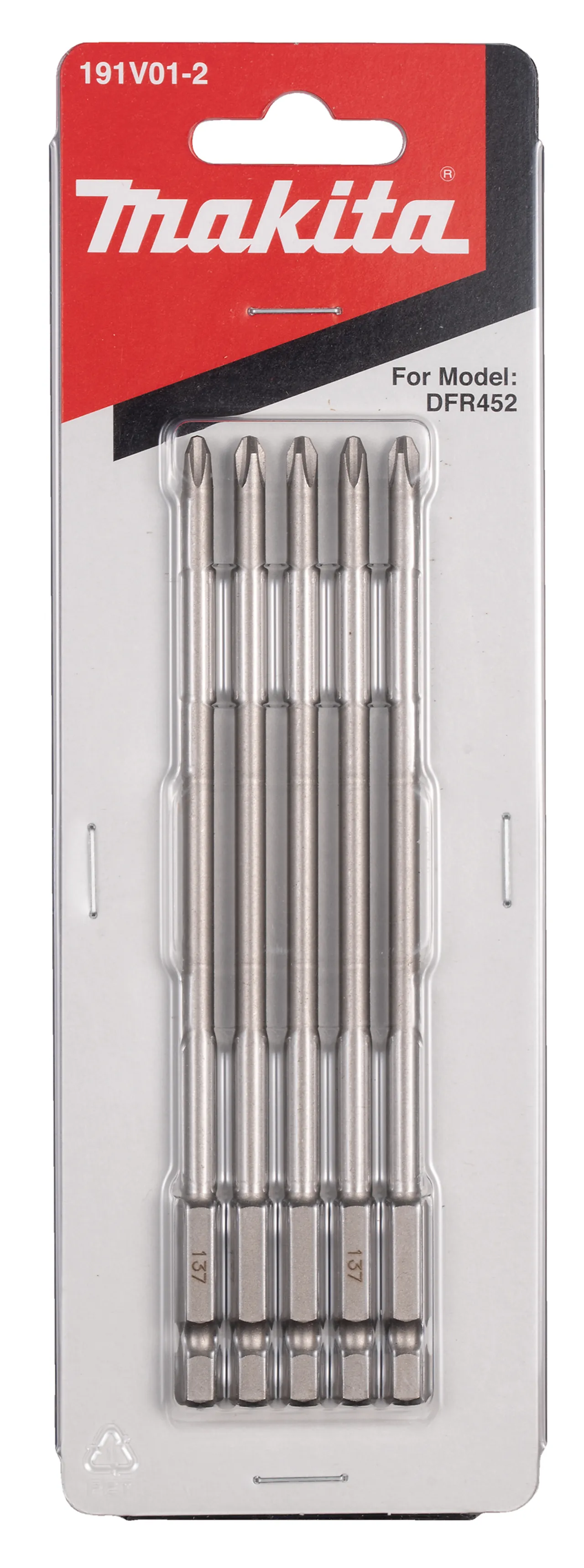 Bits 135mm 191VO1-2 PH2 5-pakning null - null - 3 - Miniatyr