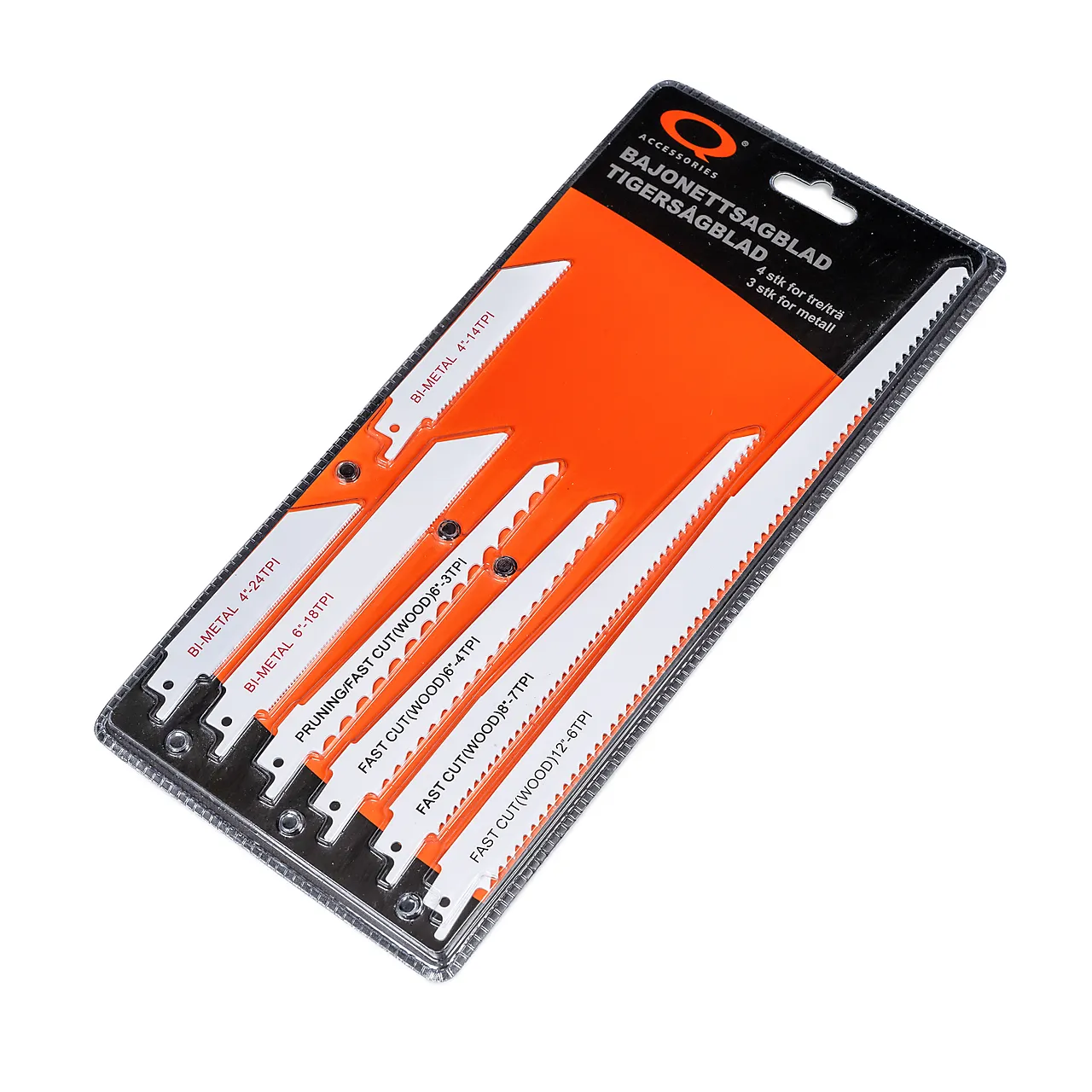 Bajonettsagblad pakke a 7 stk Bajonettsagblad pakke a 7 stk