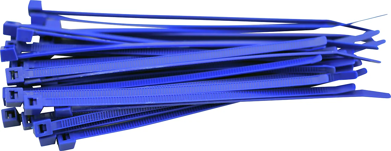 Strips  140x3,5mm blå 100st/pos null - null - 2 - Miniatyr