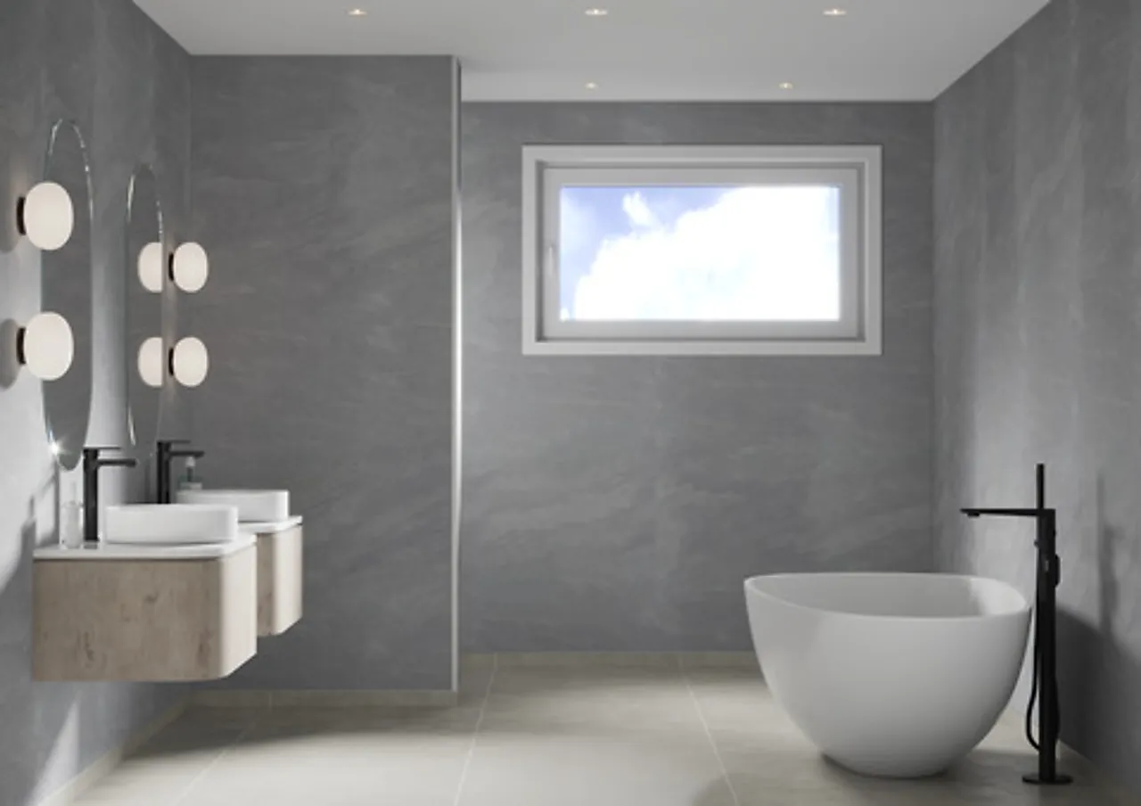 Baderomspanel 2035M00 Grey Slate null - 0 - 2 - Miniatyr