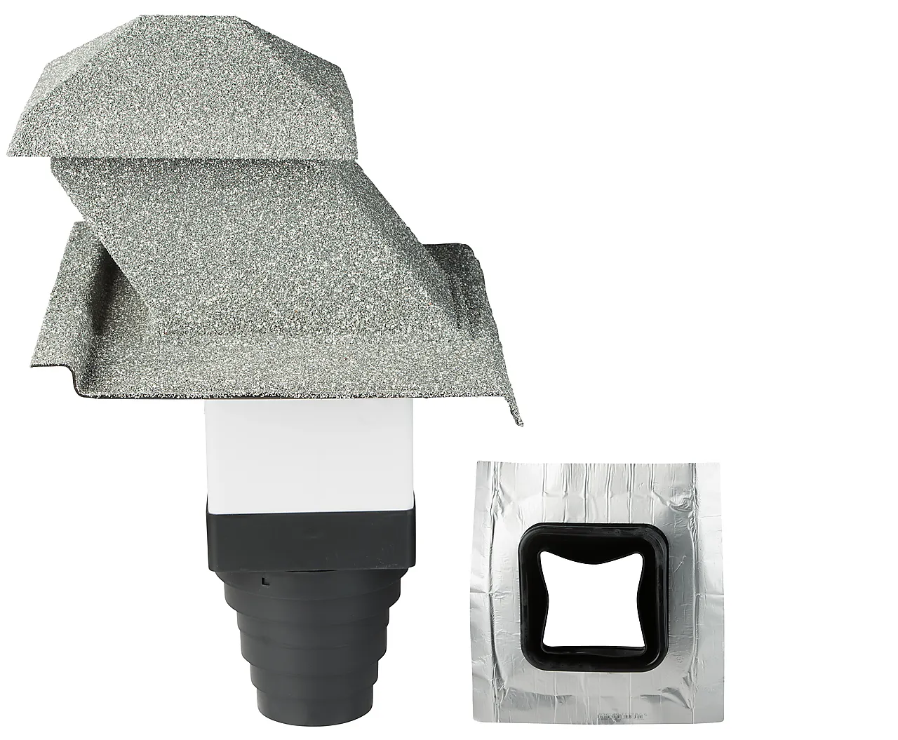 Luftehatt robust plus grå antikk med mansjett bmi aerodek