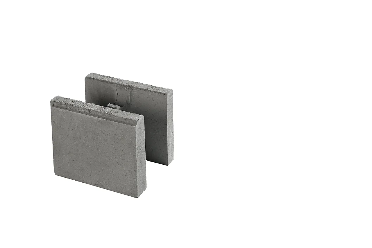 Forskalingsblokk 20 halv åpen 25x20x20cm 72stk/pall 828kg