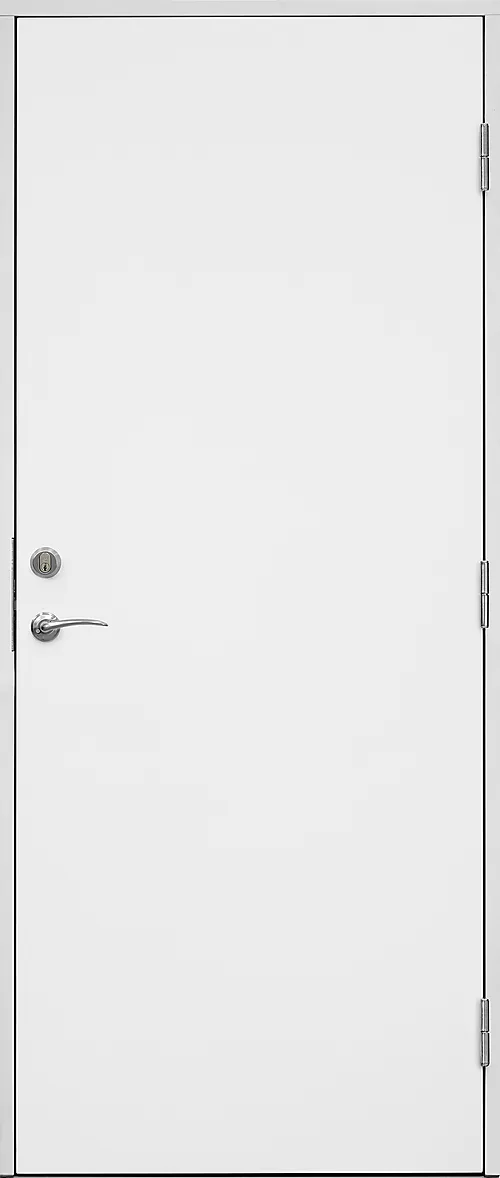 Ytterdør Metro 90x210 cm hvit høyre