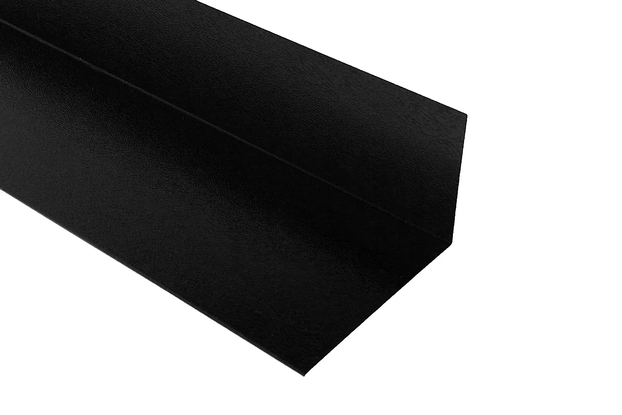 Balkongbeslag flat 100 Sort