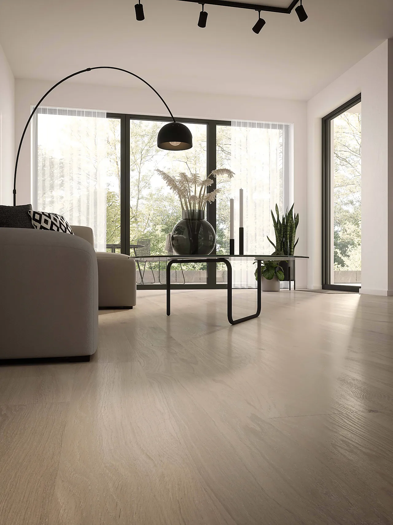 Gulv herdet eik blend PW valje L null - null - 3 - Miniatyr