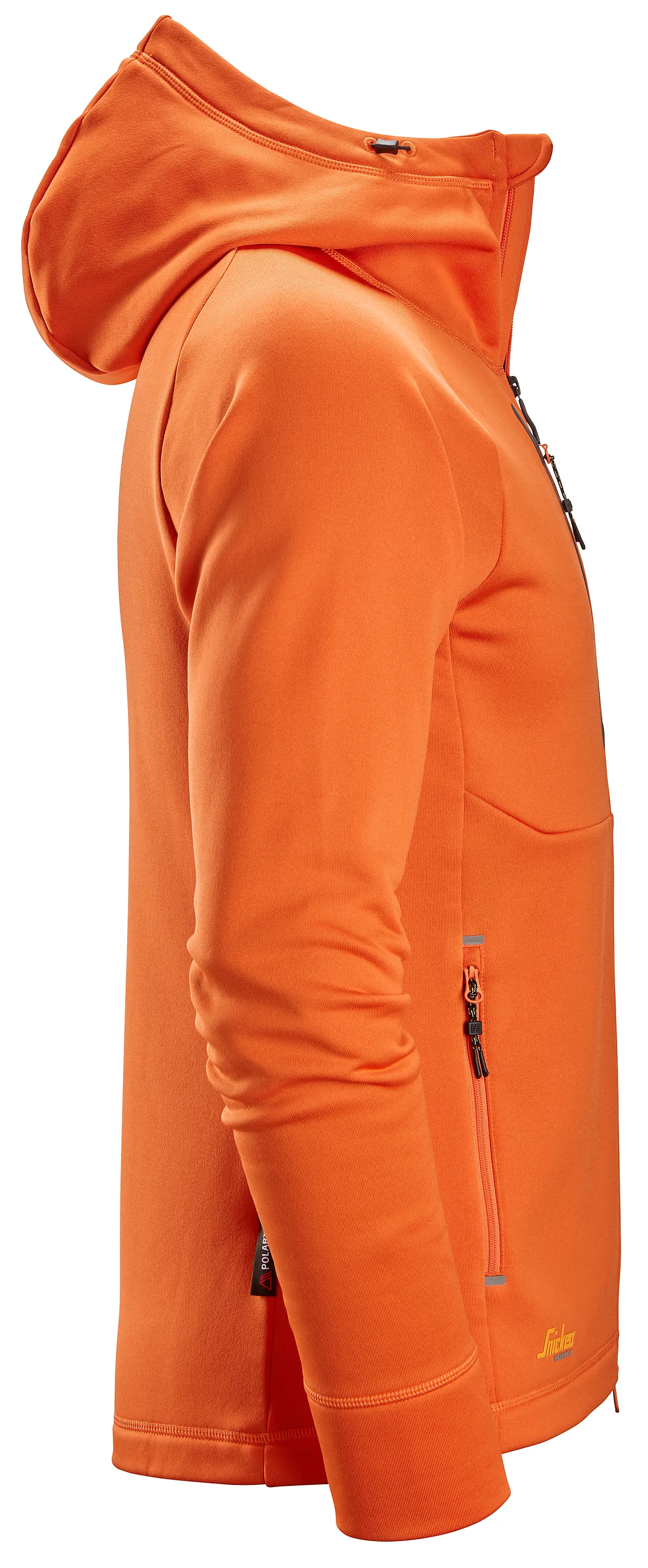 Jakke 8026 m/hette oransje XXXL null - XXXL - 2 - Miniatyr