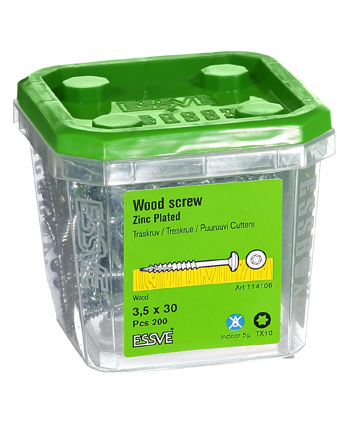 Treskrue inv ph 3,5x30 fzb 200panhode a-200 null - null - 2 - Miniatyr