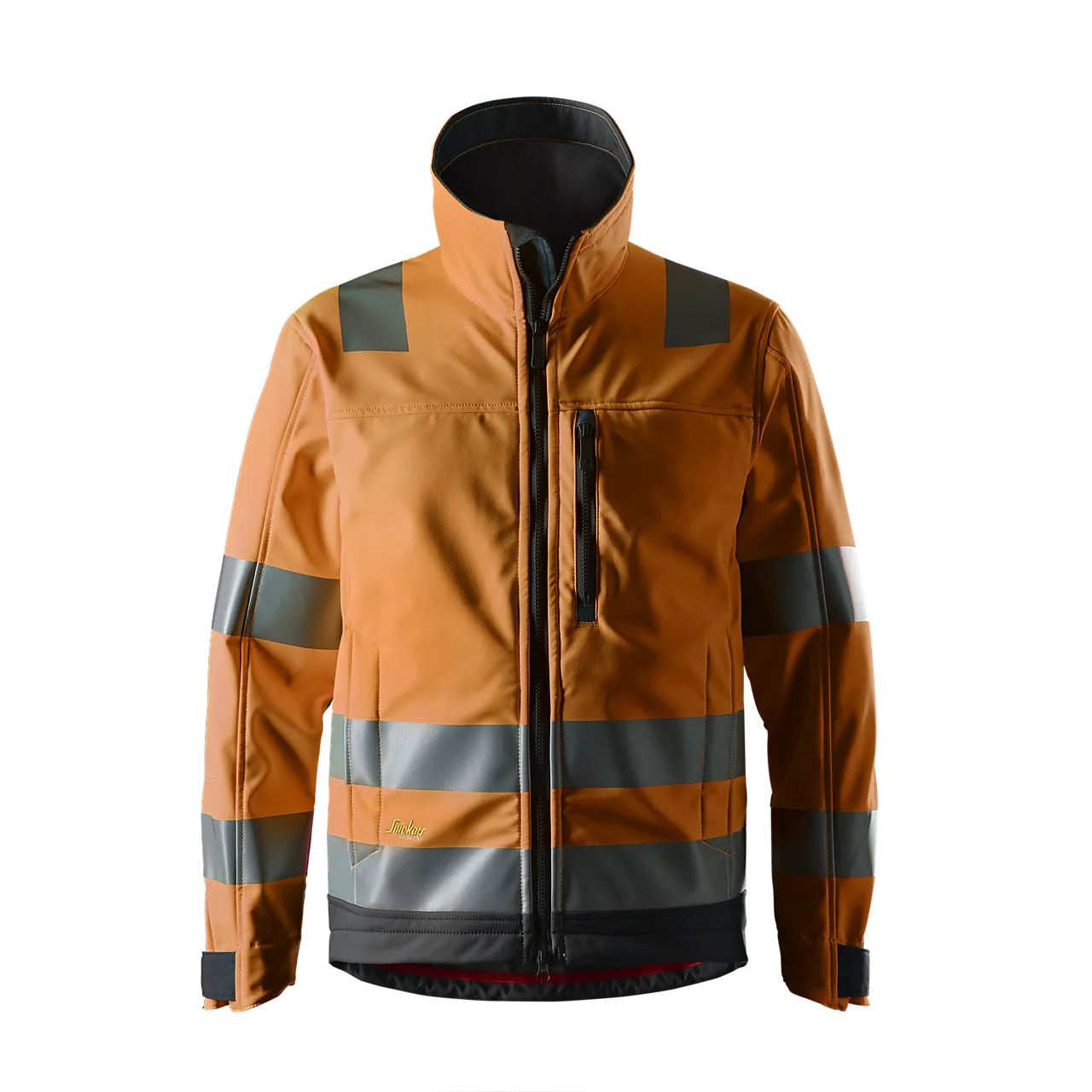 Jakke softshell highvis oransje XS Jakke softshell highvis oransje XS
