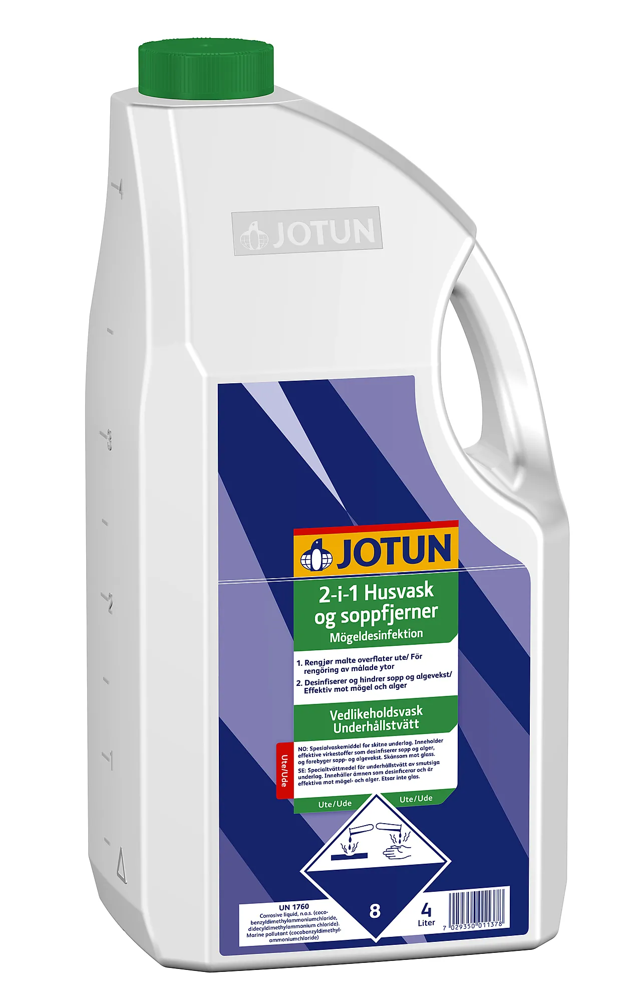 Husvask og soppfjerner 4 liter Husvask og soppfjerner 4 liter