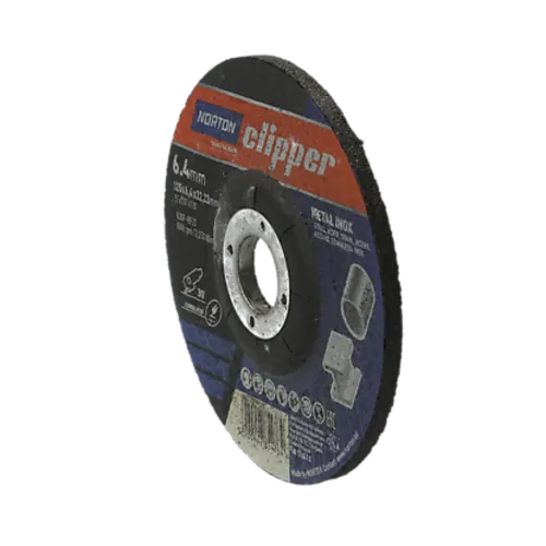 Slipeskive i stål 125x6,4x22 clipper