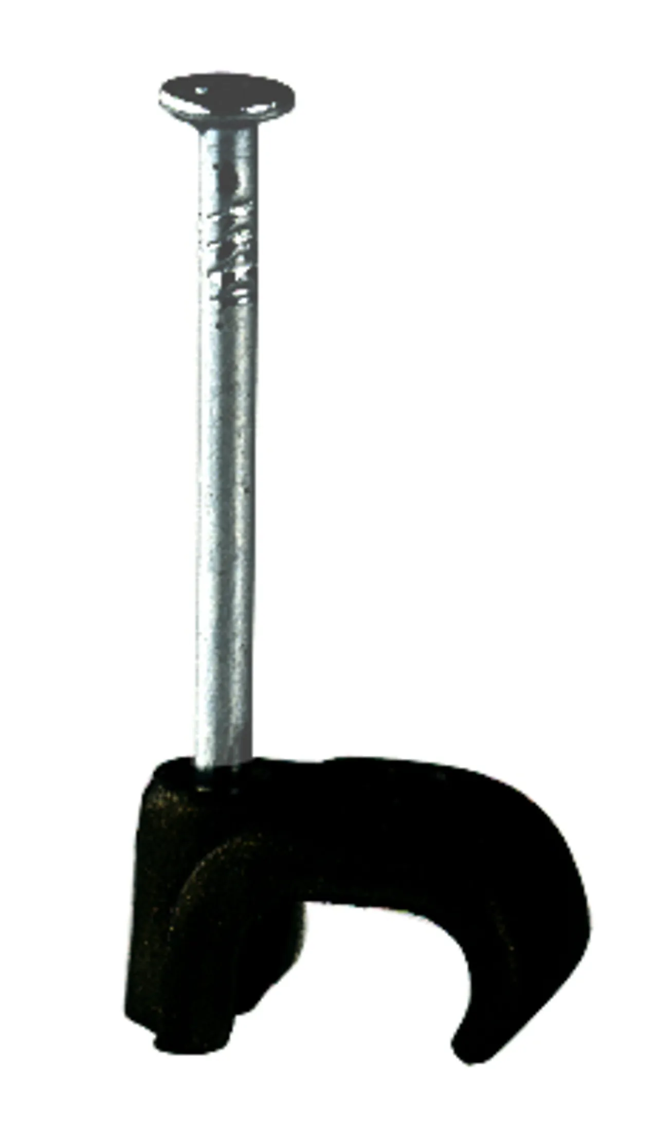 Klammer til feste av rund ledning sort 3-5 mm Klammer til feste av rund ledning sort 3-5 mm