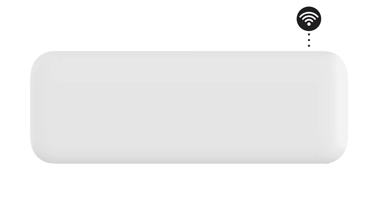 Panelovn 500W med modulbasert kontrollpanel