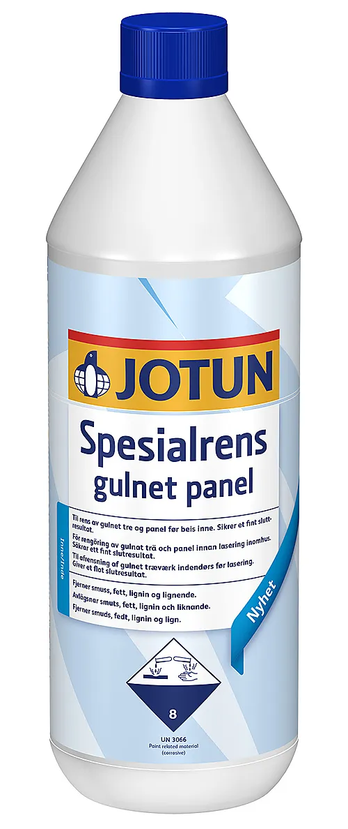 Spesialrens gulnet panel 1 liter