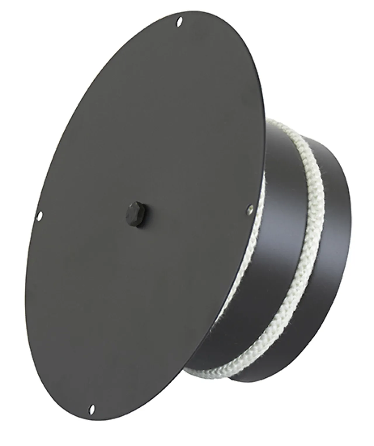 Blindingslokk isolert Ø150 mm sort Blindingslokk isolert Ø150 mm sort