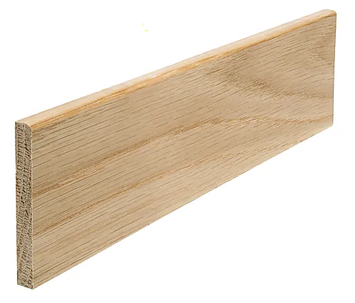 Feielist eik lakkert 9x70 mm 1 meter