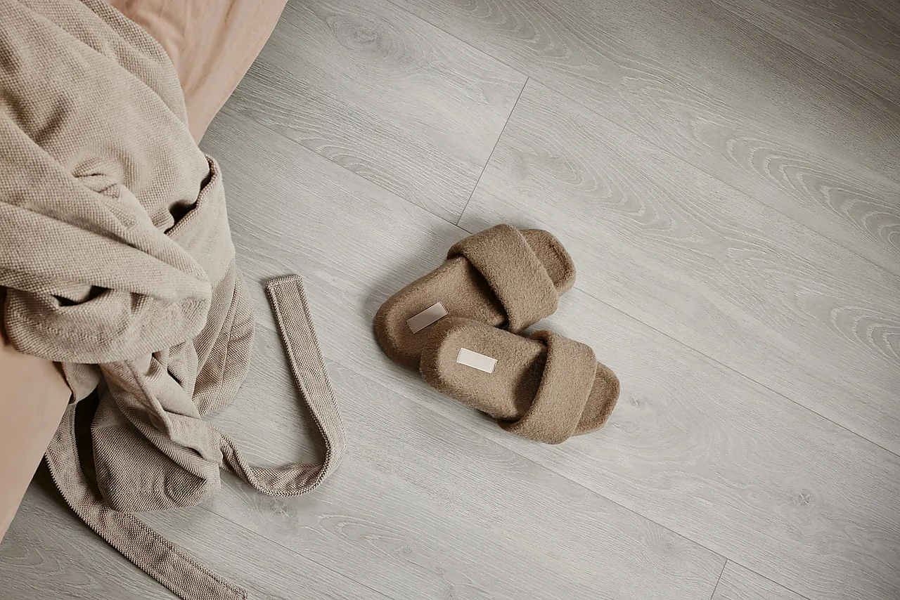 Laminatgulv Ocean 8 Bloom Silver Grey XL