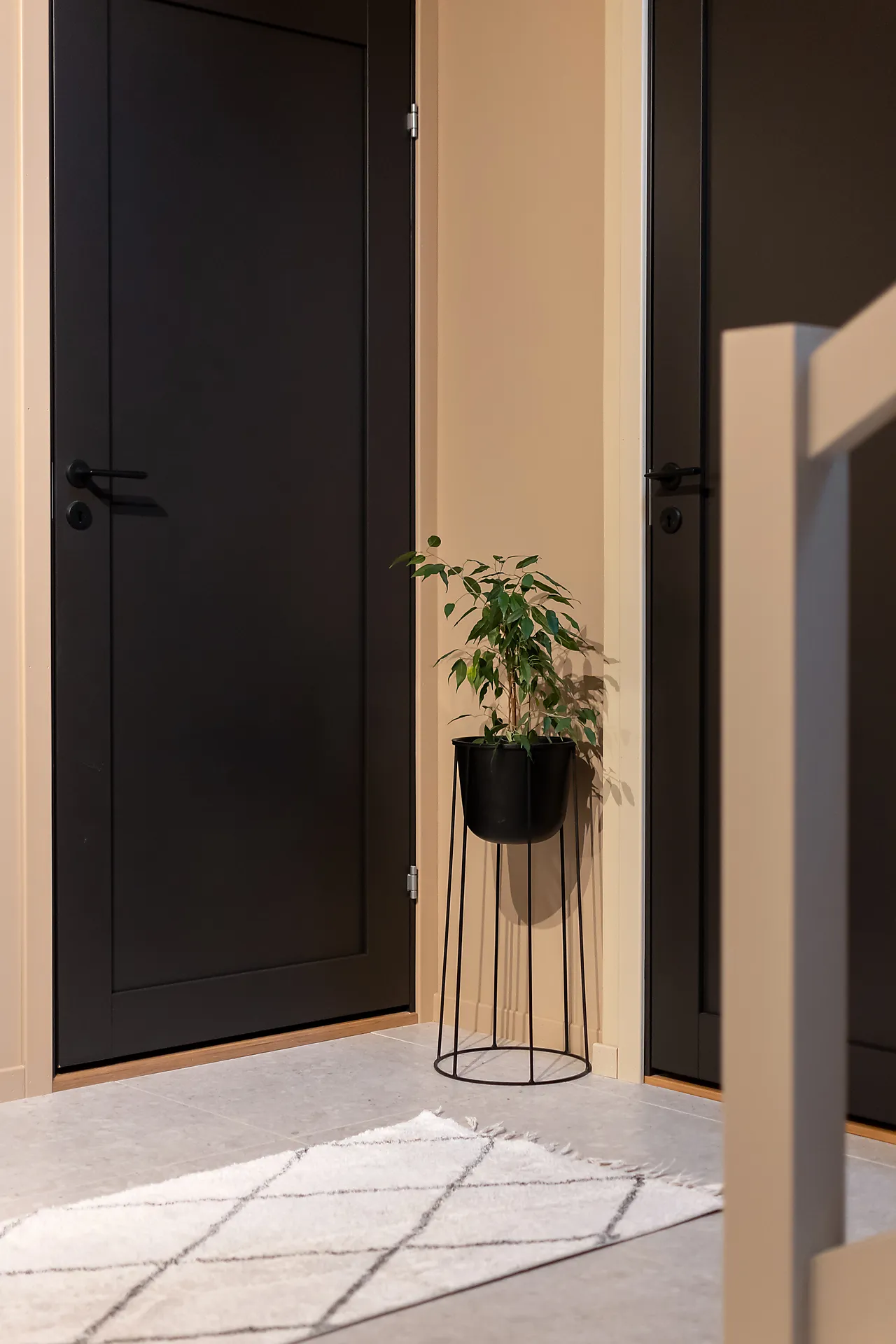 Innerdør Prima dempet sort 90x210 cm null - 90x210 - 3 - Miniatyr