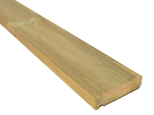 Vannbrett klasse 1 28x120 mm impregnert furu