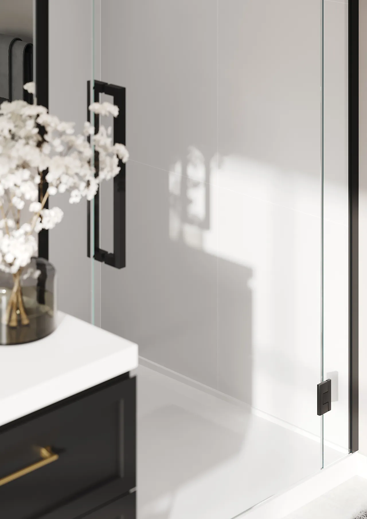 Fibo Rhodos White baderomspanel 60x60 cm null - null - 3 - Miniatyr